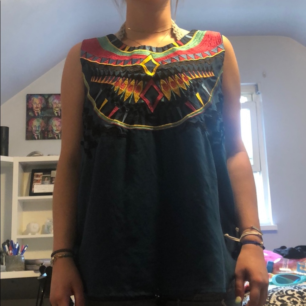Tribal pattern shirt
